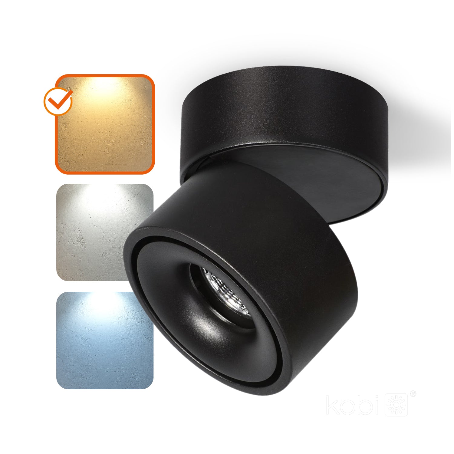 Ceiling fixture LAHTI mini dim 9W 3000K black Art of Light