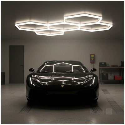 Ceiling lamp LED HEXLINE 208x300cm 4000K Kobi