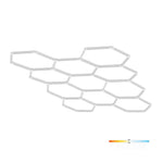 Ceiling lamp LED HEXLINE 300x516cm 4000K Kobi