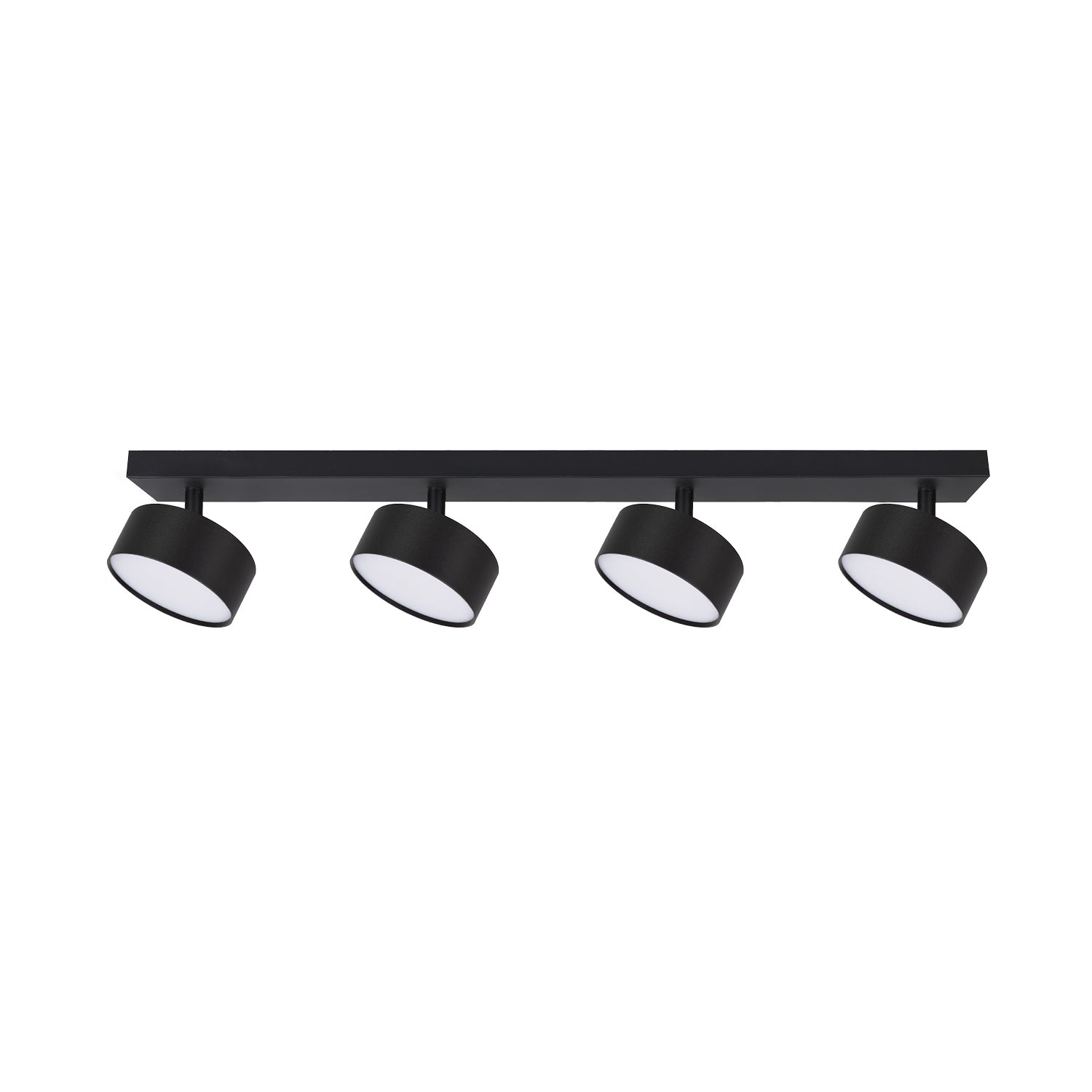 Ceiling spot lamp LUNVIGO 4xGX53 black Kobi