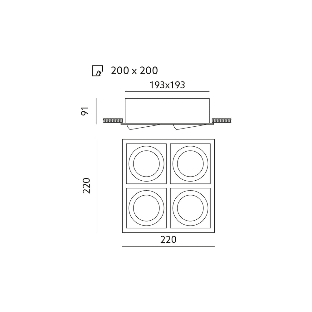 Downlight OH44 Kobi
