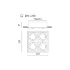 Downlight OH44 Kobi