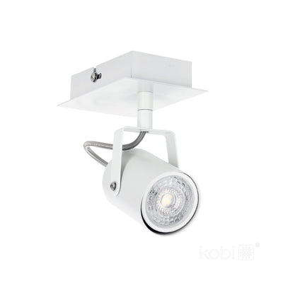 Ceiling spot lamp VENICE W-1L 1xGU10 white JVS