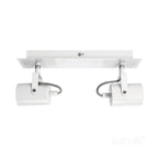 Ceiling spot lamp VENICE W-2L 2xGU10 white JVS