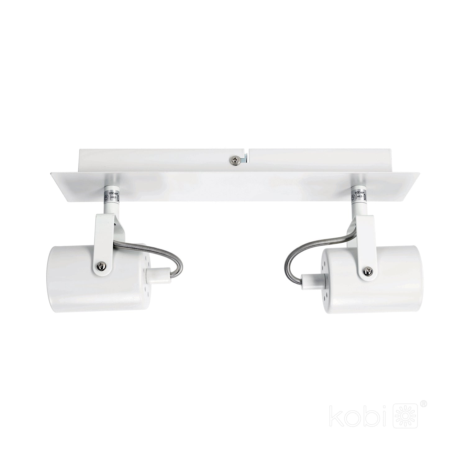 Ceiling spot lamp VENICE W-2L 2xGU10 white JVS