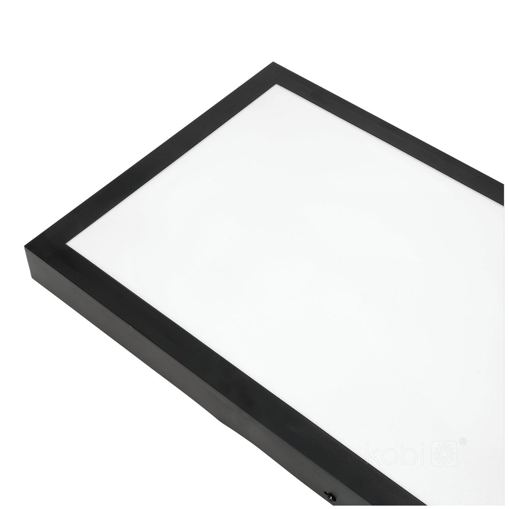 Panel LED BRISBANE 36W 30x120 4000K black Kobi Premium