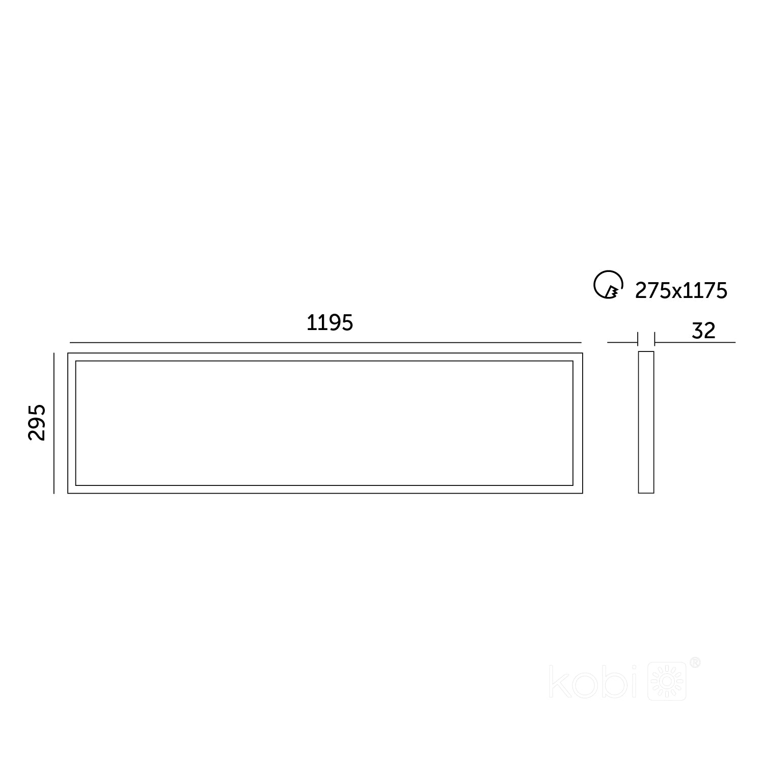 Panel LED CAPRI G2 25-36-40W 30x120 3CCT IP44 UGR Go back