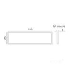 Panel LED NELIO G2 36W 30x120 4000K Kobi Pro