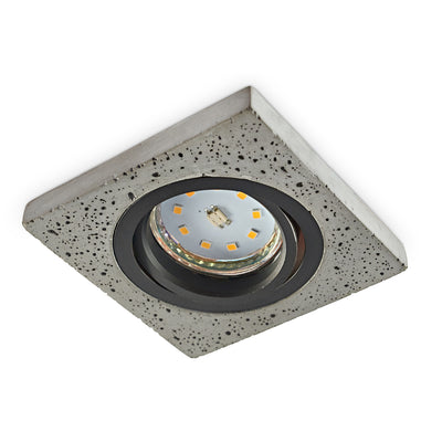 Downlight ring BARI SQUARE black Kobi