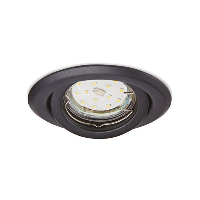 Downlight ring OH15 matt black Kobi