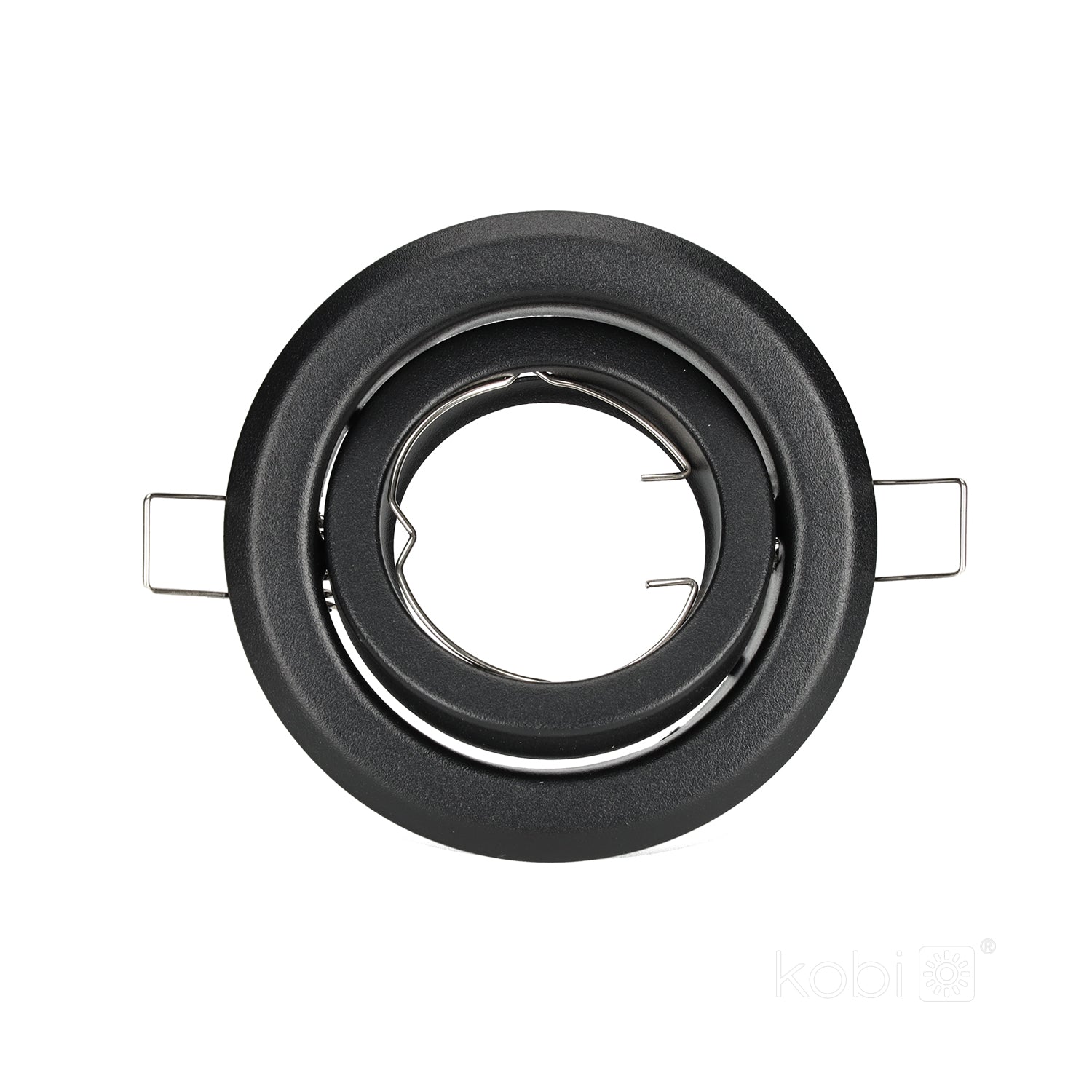 Downlight ring OH15 matt black Kobi