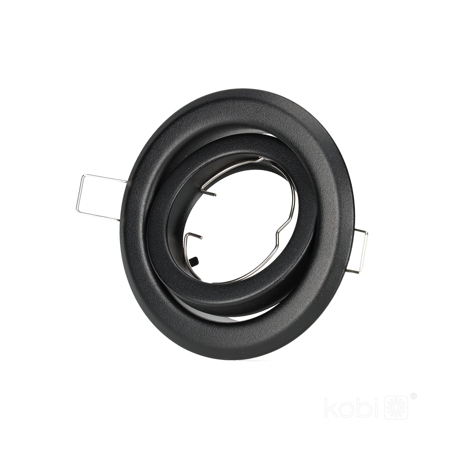 Downlight ring OH15 matt black Kobi