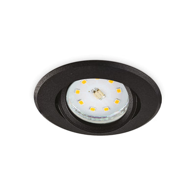 Downlight ring OH29 matt black Kobi