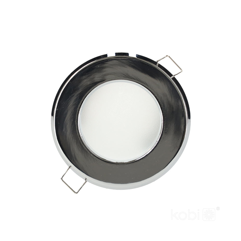 Downlight ring OH34 IP44 chrome Kobi