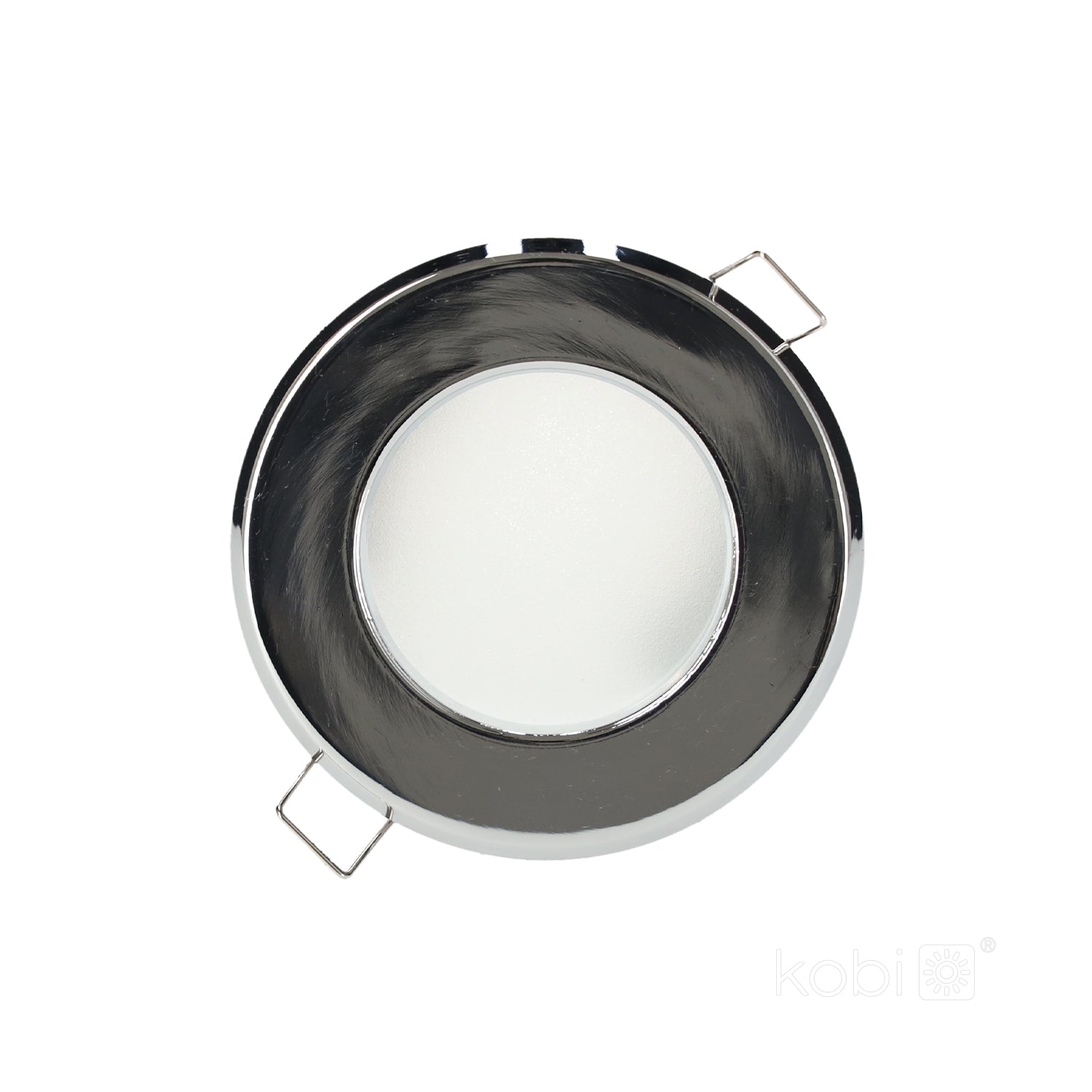 Downlight ring OH34 IP44 chrome Kobi