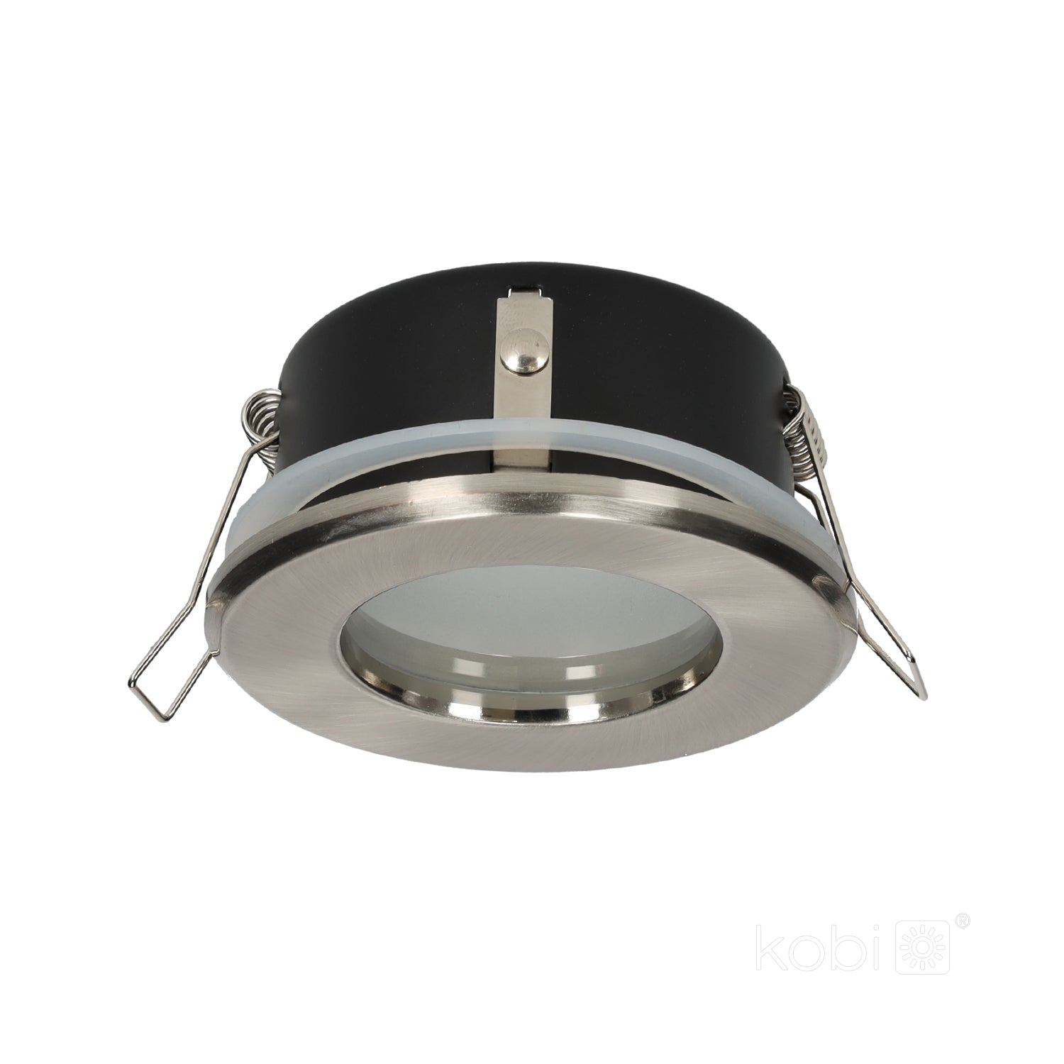 Downlight ring OH34 IP44 matt chrome Kobi