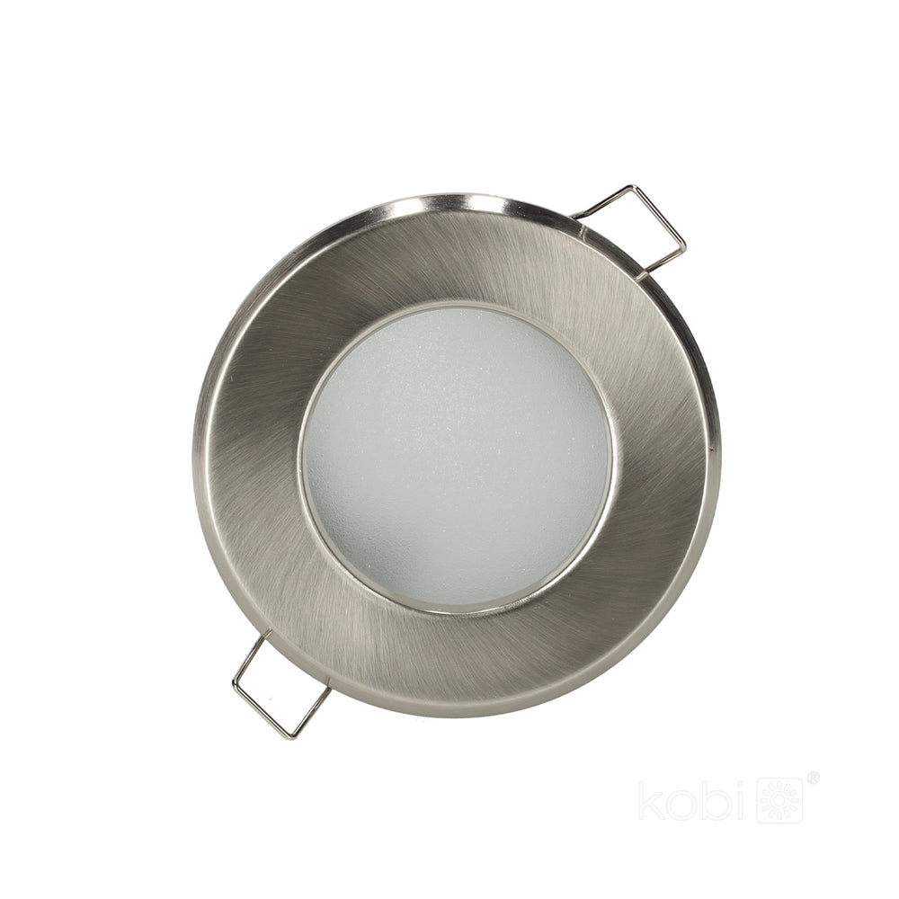 Downlight ring OH34 IP44 matt chrome Kobi