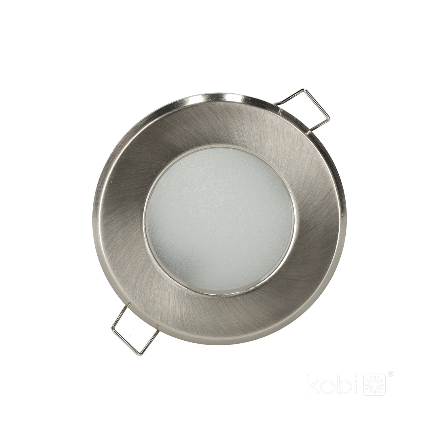 Downlight ring OH34 IP44 matt chrome Kobi