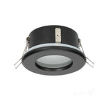 Downlight ring OH34 IP44 matt black Kobi
