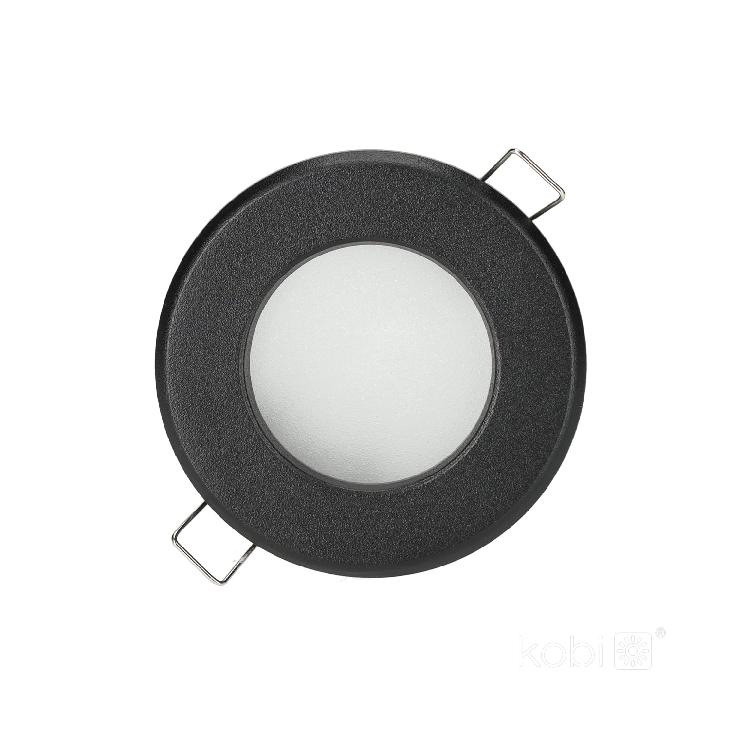 Downlight ring OH34 IP44 matt black Kobi