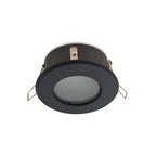 Downlight ring OH34 IP44 matt black Kobi