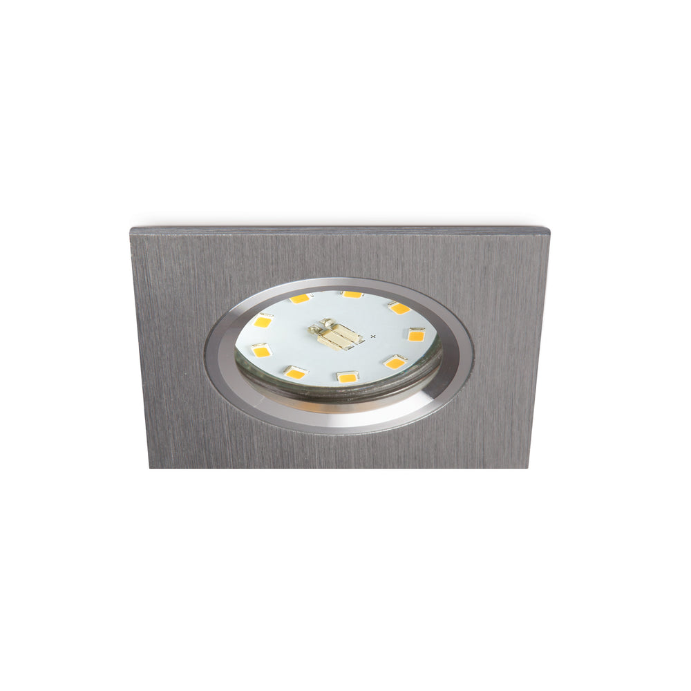 Downlight ring STAR MINI SQUARE silver JVS