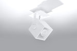 CEDRA 1 white ceiling lamp