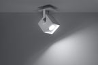 CEDRA 1 white ceiling lamp