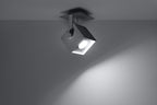 Ceiling lamp CEDRA 1 gray