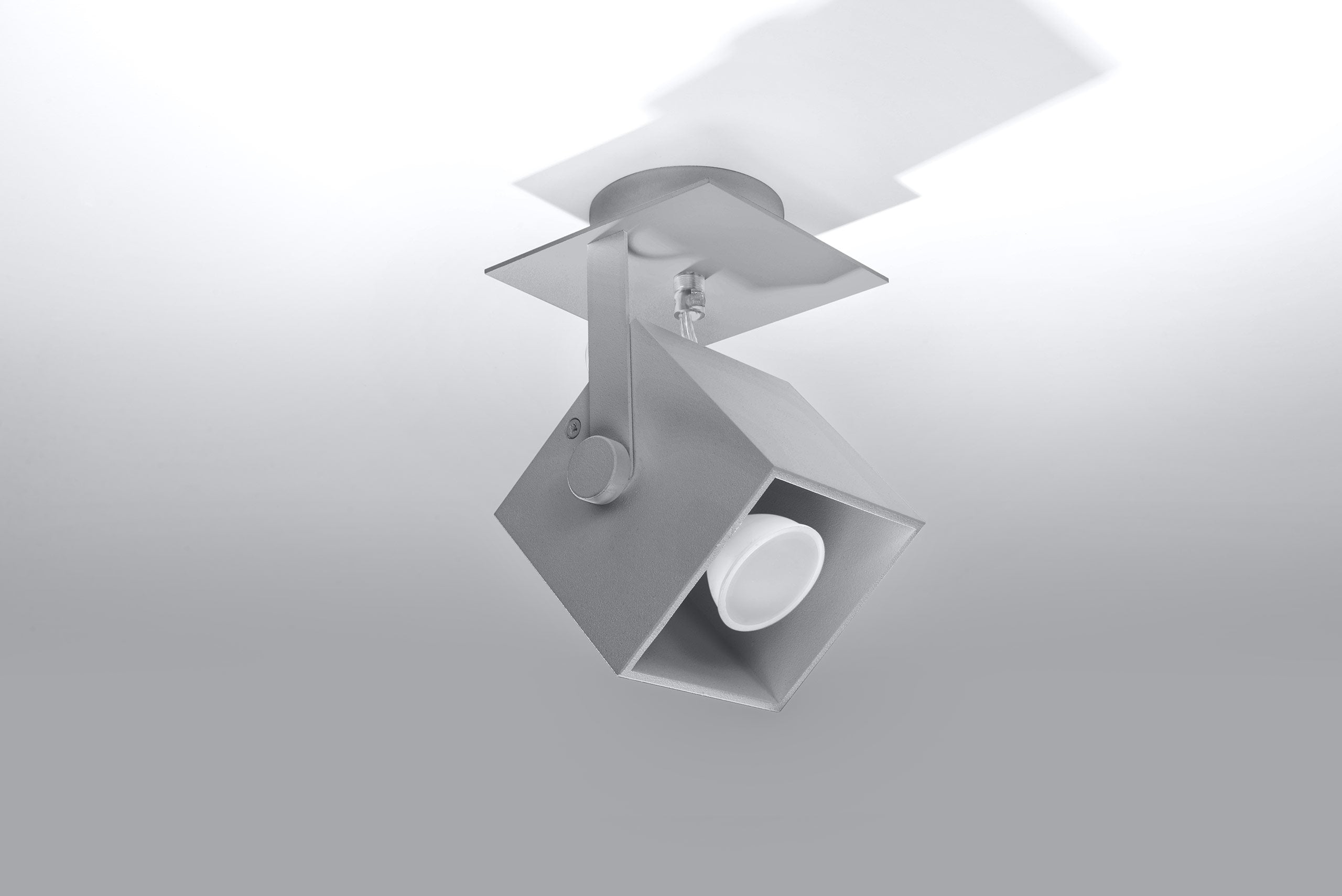 Ceiling lamp CEDRA 1 gray