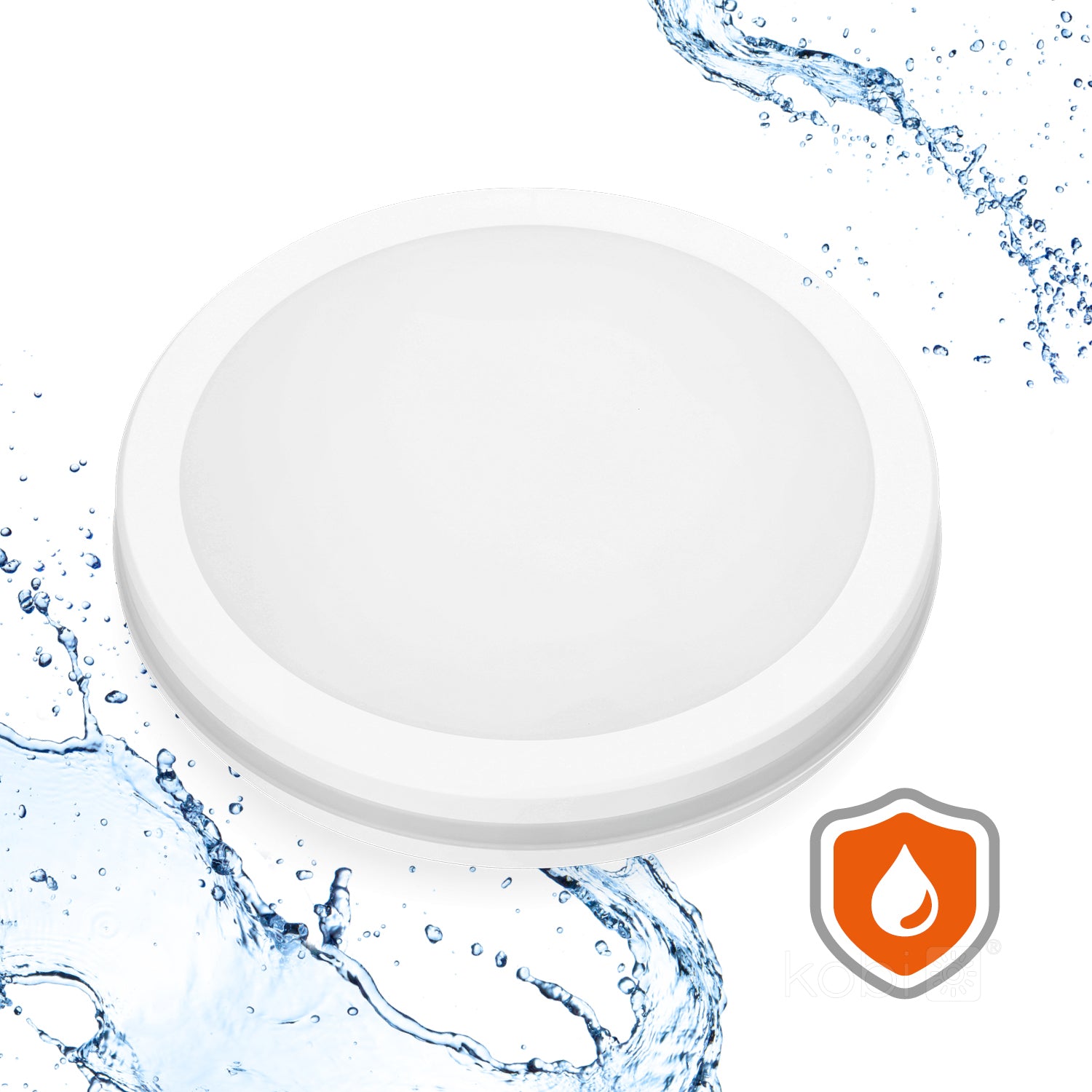 Ceiling lamp LED NAIROS 18W CCT LX IP65 white Kobi Premium