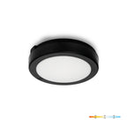 Ceiling lamp LED NAIROS G2 12W 3CCT IP65 black Kobi Premium