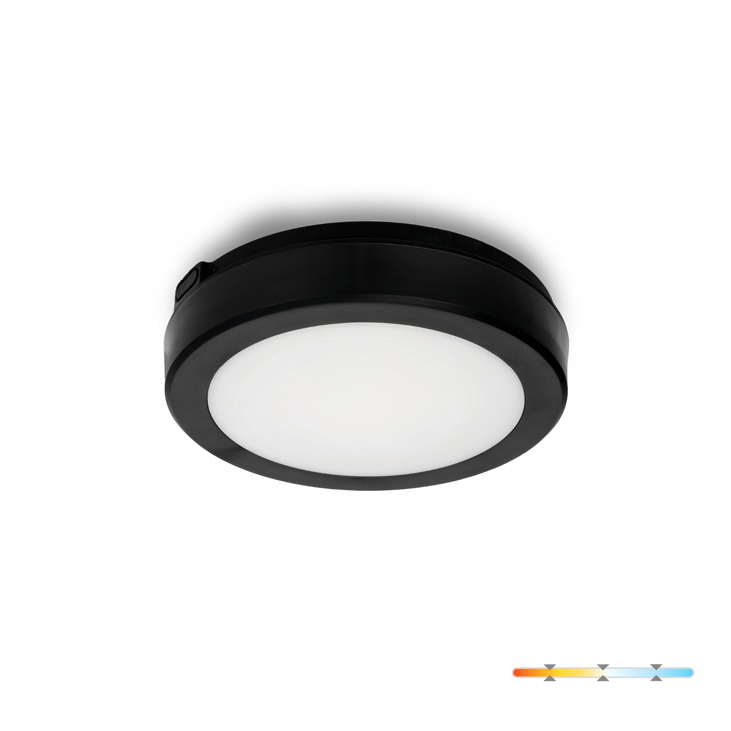 Ceiling lamp LED NAIROS G2 12W 3CCT IP65 black Kobi Premium