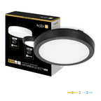 Ceiling lamp LED NAIROS G2 18W 3CCT IP65 black Kobi Premium