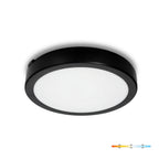 Ceiling lamp LED NAIROS G2 18W 3CCT IP65 black Kobi Premium