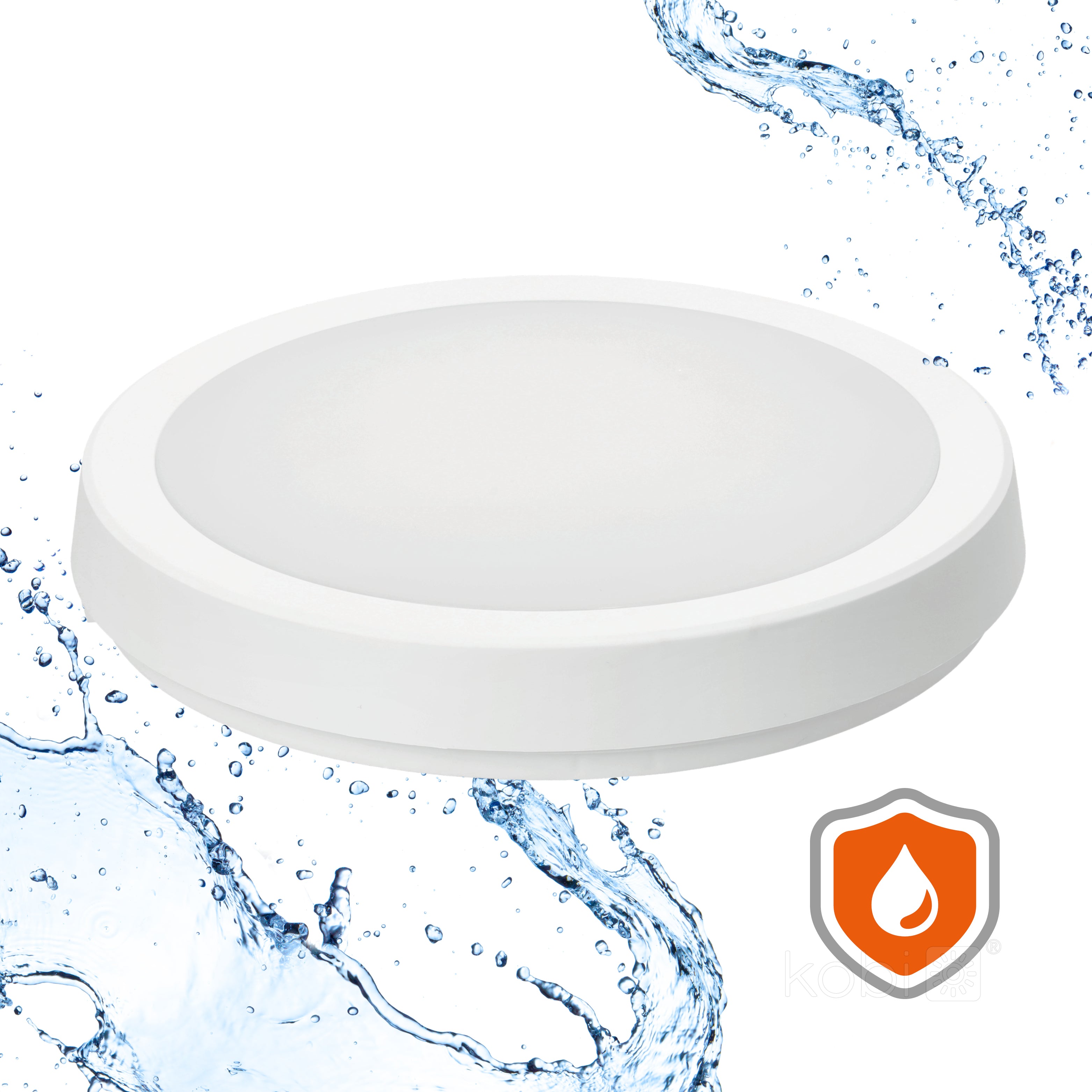 Ceiling lamp LED NAIROS G2 24W 3CCT IP65 white Kobi Premium