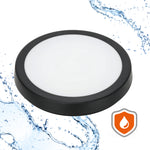 Ceiling lamp LED NAIROS G2 24W 3CCT IP65 black Kobi Premium