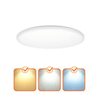 Ceiling lamp LED NIVERA CIRCLE 18W 3CCT LX IP54 white Kobi Premium