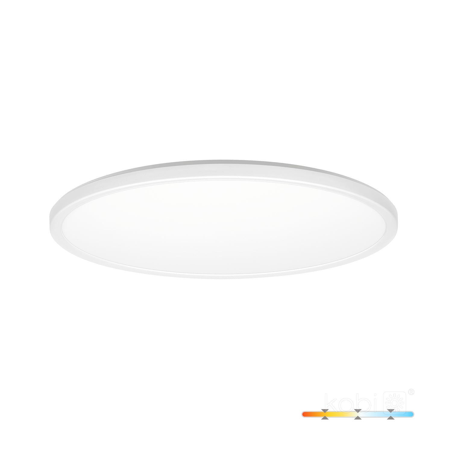 Ceiling lamp LED NIVERA CIRCLE 24W 3CCT IP54 white Kobi Premium