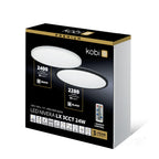 Ceiling lamp LED NIVERA CIRCLE 24W 3CCT LX IP54 white Kobi Premium