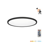 Ceiling lamp LED NIVERA CIRCLE 24W 3CCT LX IP54 black Kobi Premium