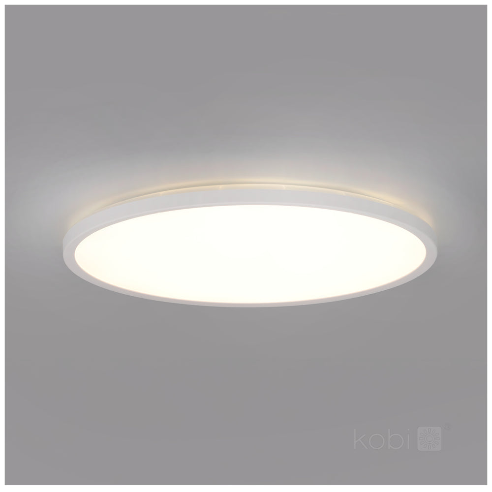 Ceiling lamp LED NIVERA CIRCLE 32W 3CCT IP54 white Kobi Premium