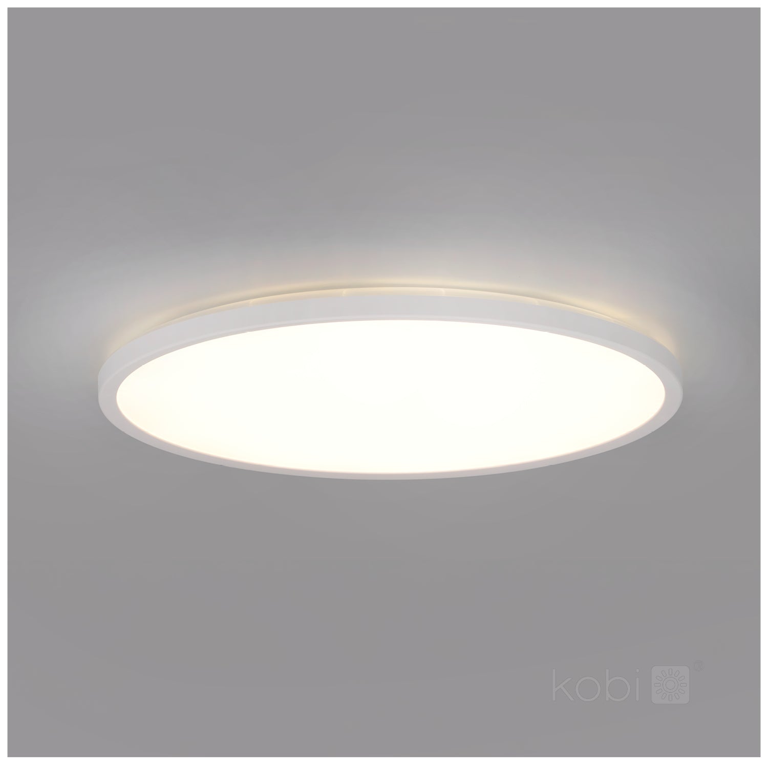 Ceiling lamp LED NIVERA CIRCLE 32W 3CCT IP54 white Kobi Premium