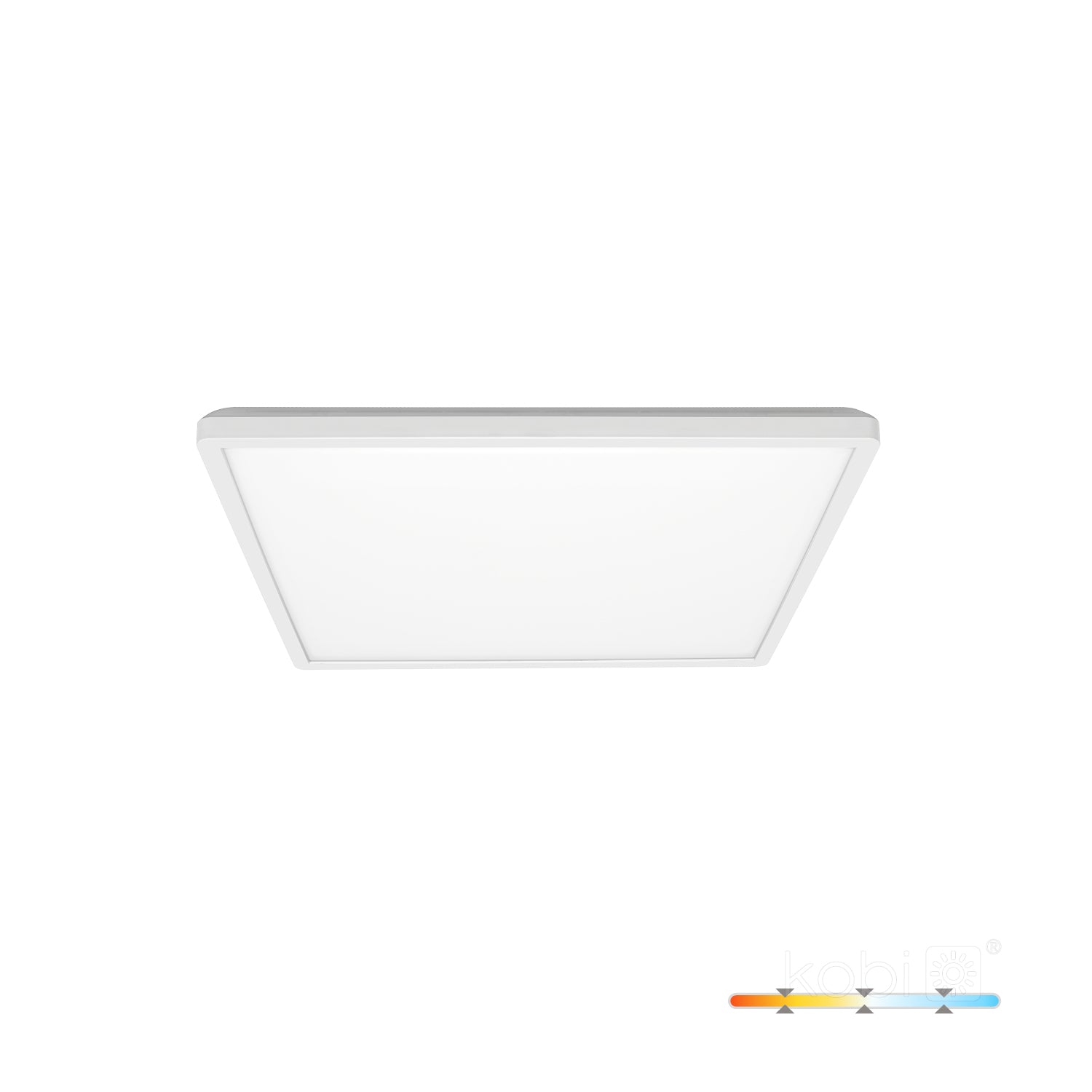 Ceiling lamp LED NIVERA SQUARE 12W 3CCT IP54 white Kobi Premium