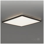 Ceiling lamp LED NIVERA SQUARE 12W 3CCT IP54 black Kobi Premium