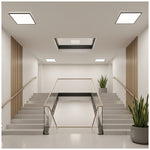 Ceiling lamp LED NIVERA SQUARE 12W 3CCT LX IP54 black Kobi