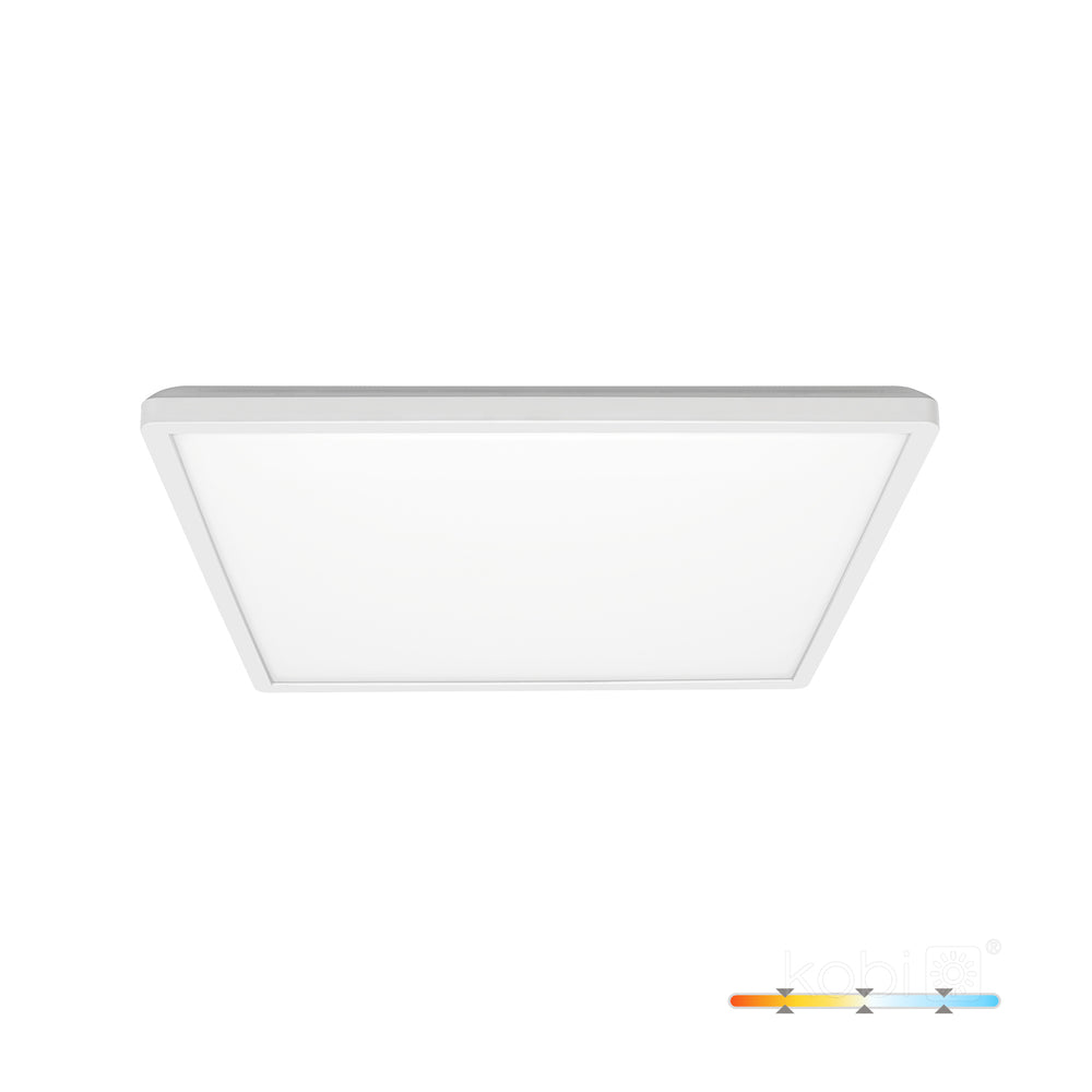Ceiling lamp LED NIVERA SQUARE 18W 3CCT IP54 white Kobi Premium