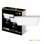 Ceiling lamp LED NIVERA SQUARE 18W 3CCT IP54 white Kobi Premium