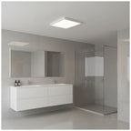 Ceiling lamp LED NIVERA SQUARE 18W 3CCT LX IP54 white Kobi