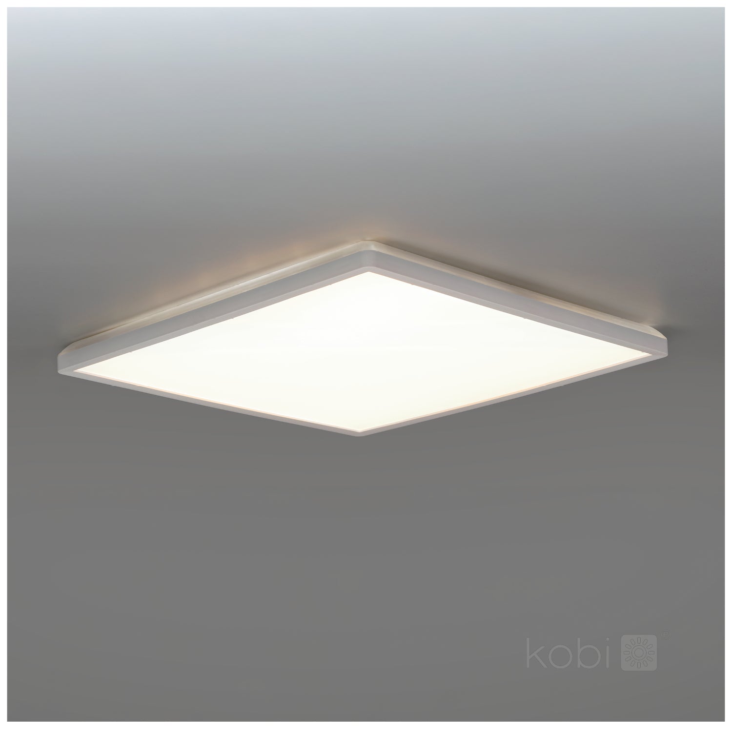 Ceiling lamp LED NIVERA SQUARE 18W 3CCT LX IP54 white Kobi